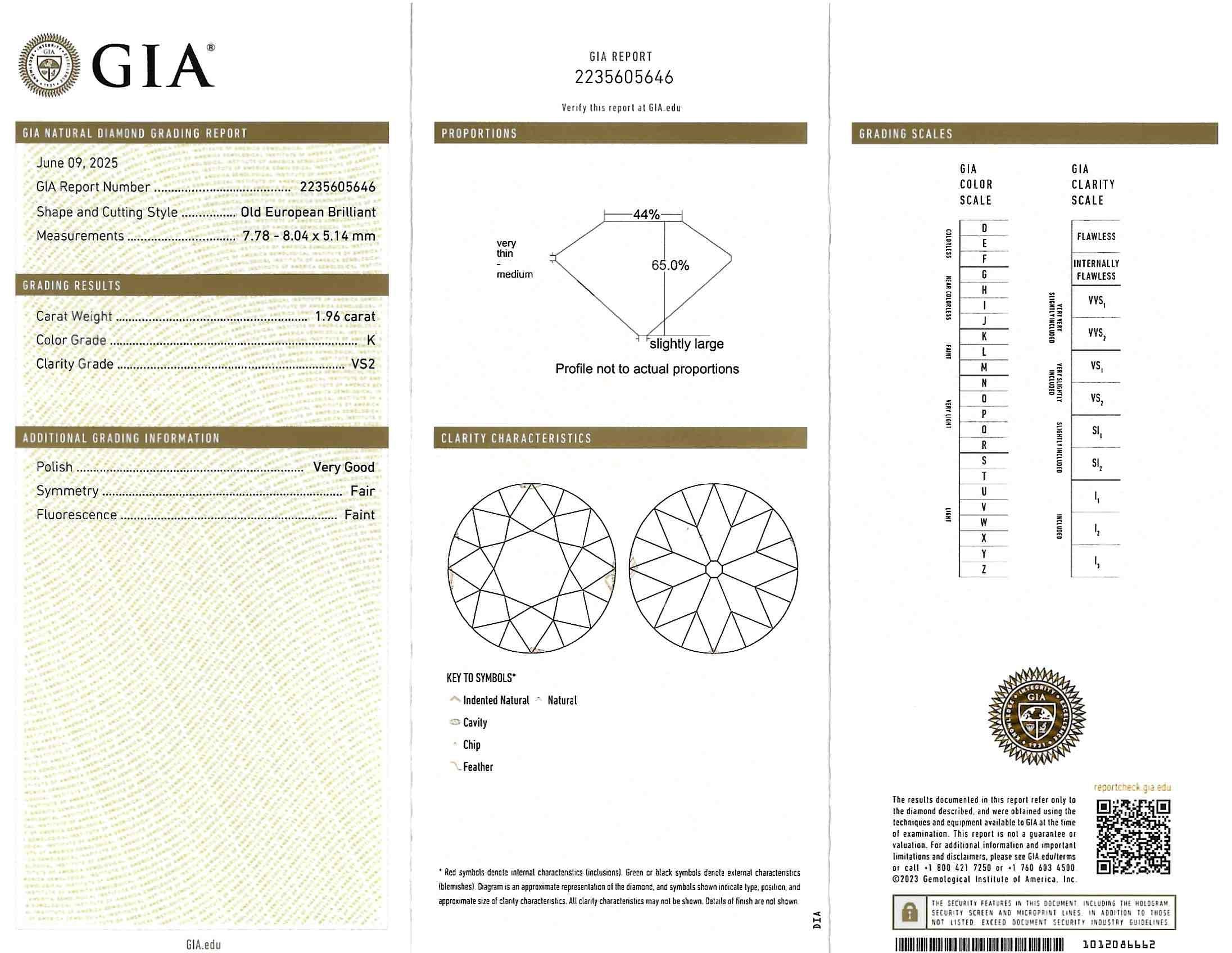 Victorian 1.96 CT European Diamond 14K Gold Antique Solitaire Engagement Ring