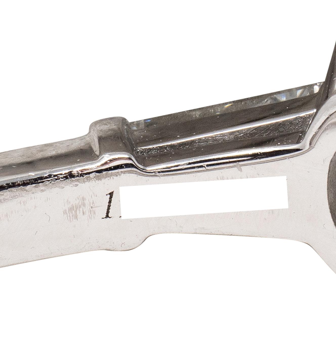 Bulgari 1.36 CTW Oval Cut Diamond Platinum Contemporary Engagement Ring GIA