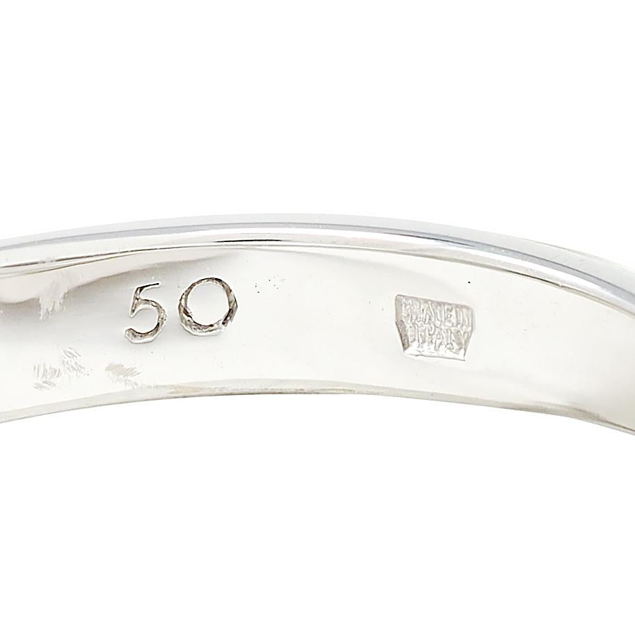 Bulgari Diamond Onyx 18 Karat White Gold Flip Signet Ring