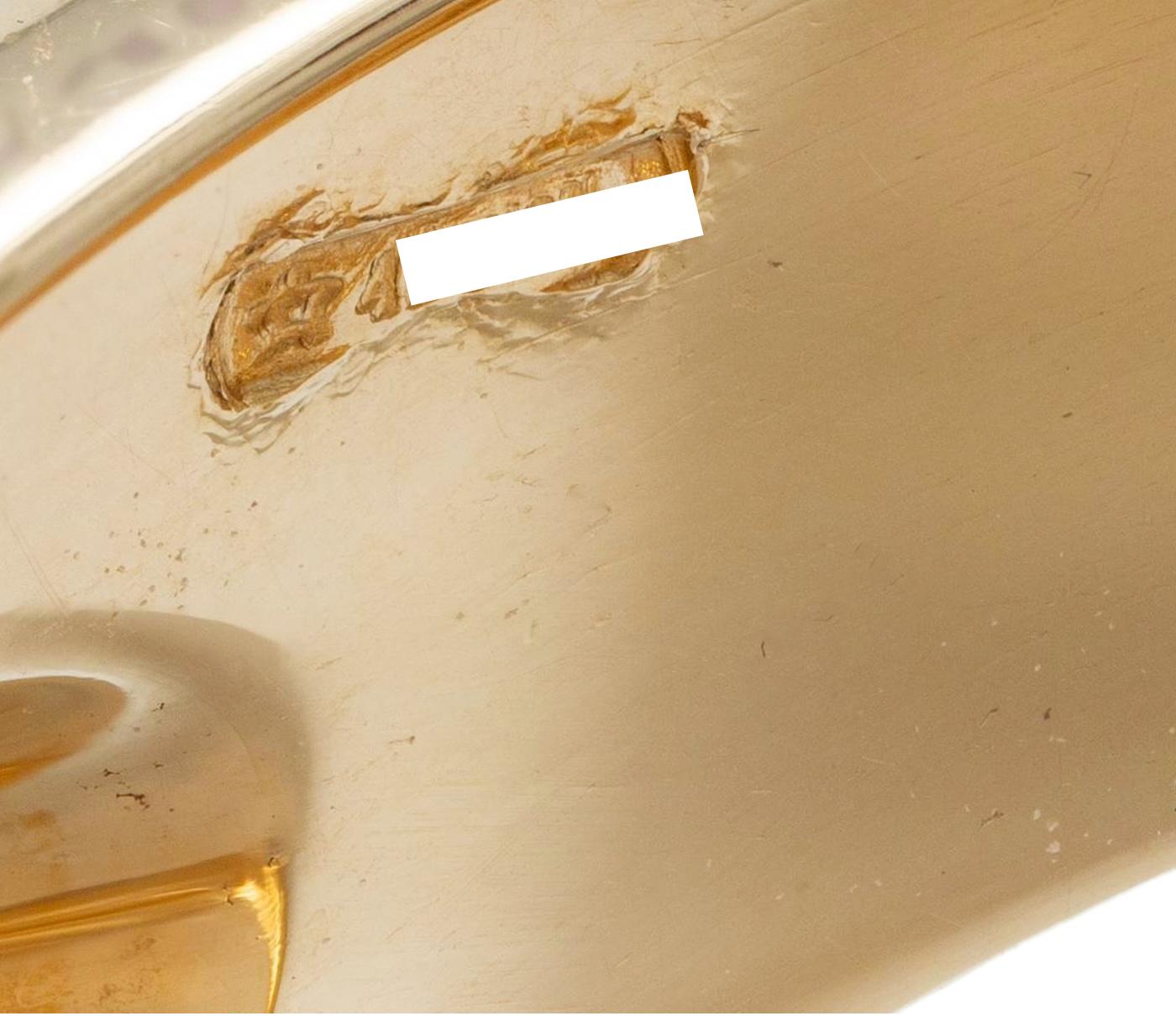 Pomellato Contemporary White Chalcedony 18K Yellow Gold Faceted Cocktail Ring