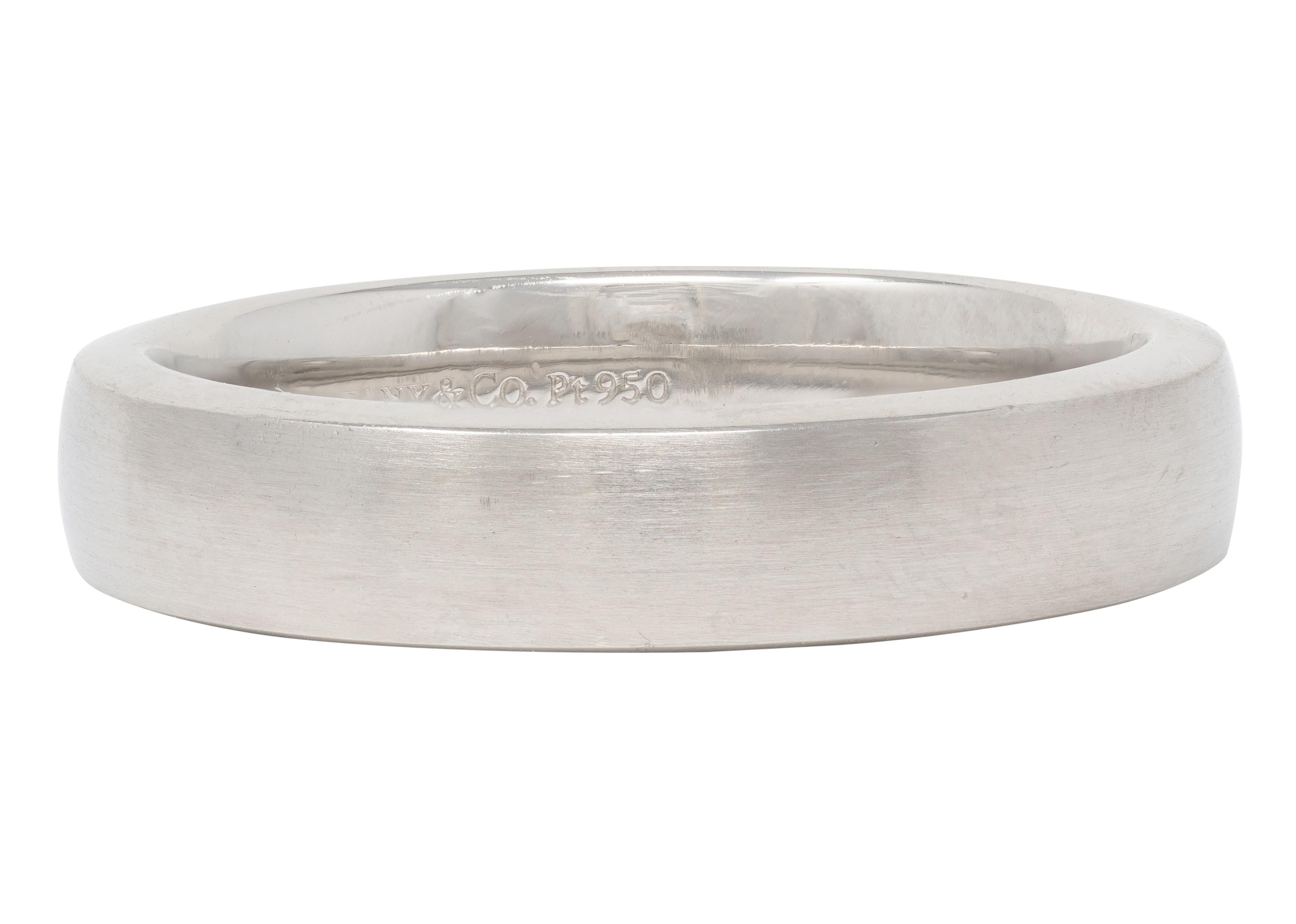 Tiffany & Co. 2000's Platinum Wedding Band Ring