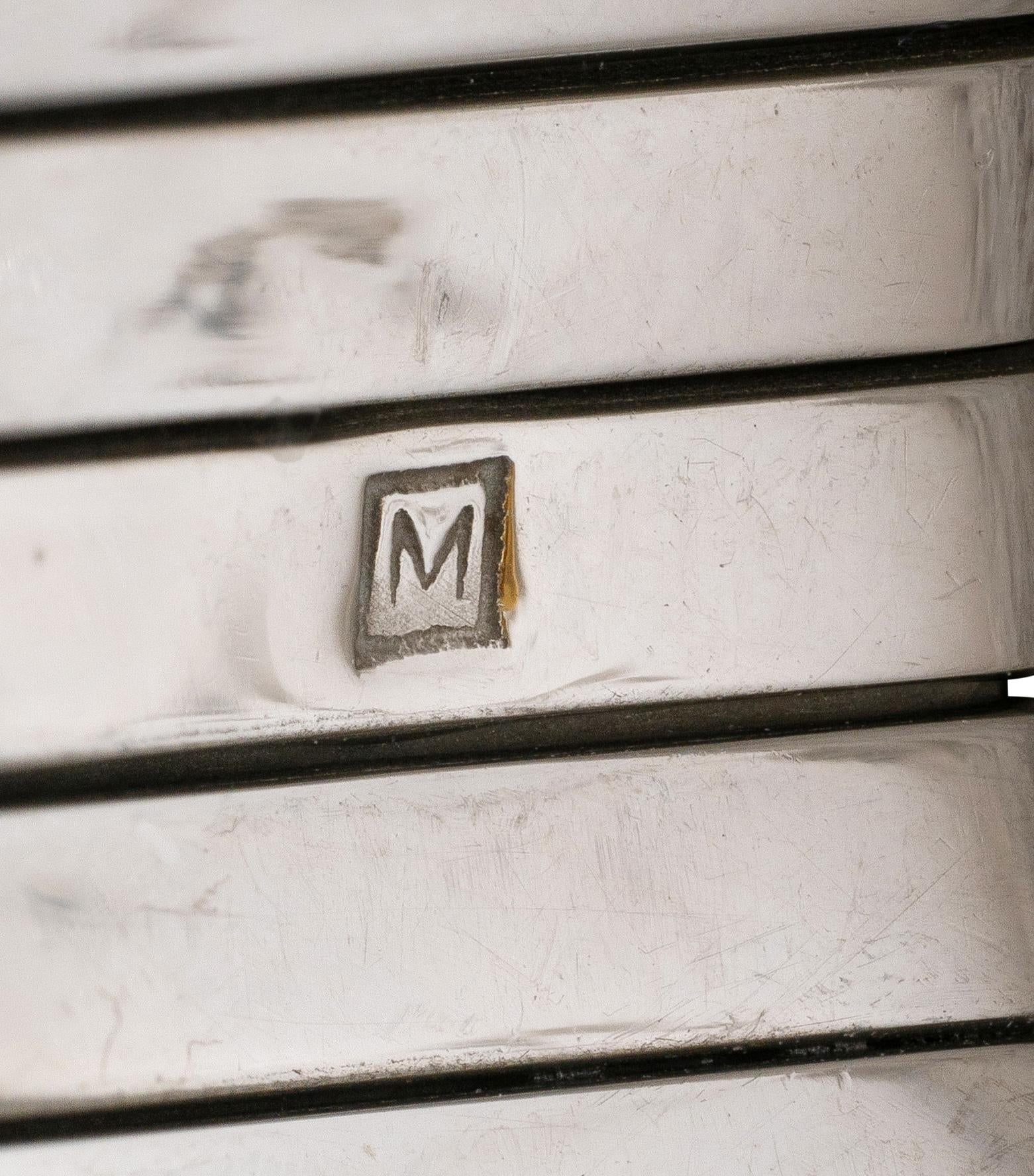 Bulgari 1980 Ancient Indian Coin 18K Gold Steel Vintage Tubogas Monete Earrings