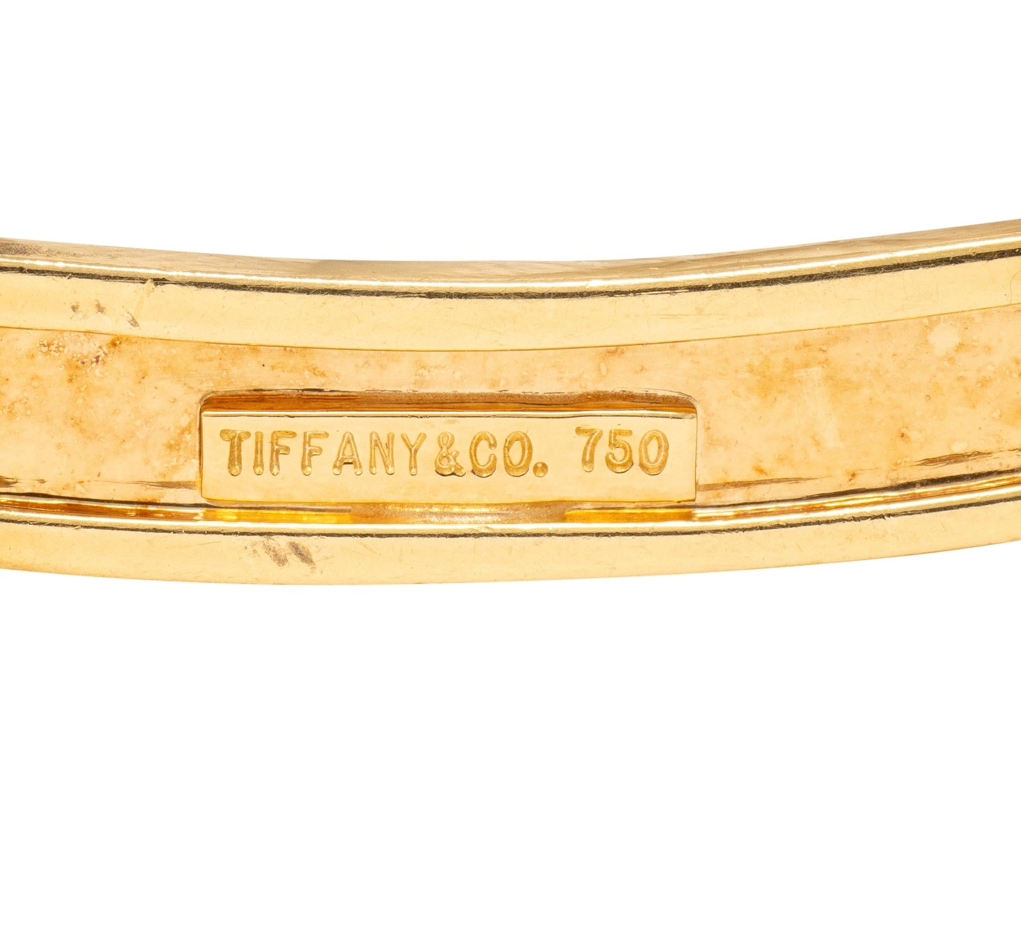 Tiffany & Co. 1960's 18 Karat Yellow Gold Vintage Knot Necklace