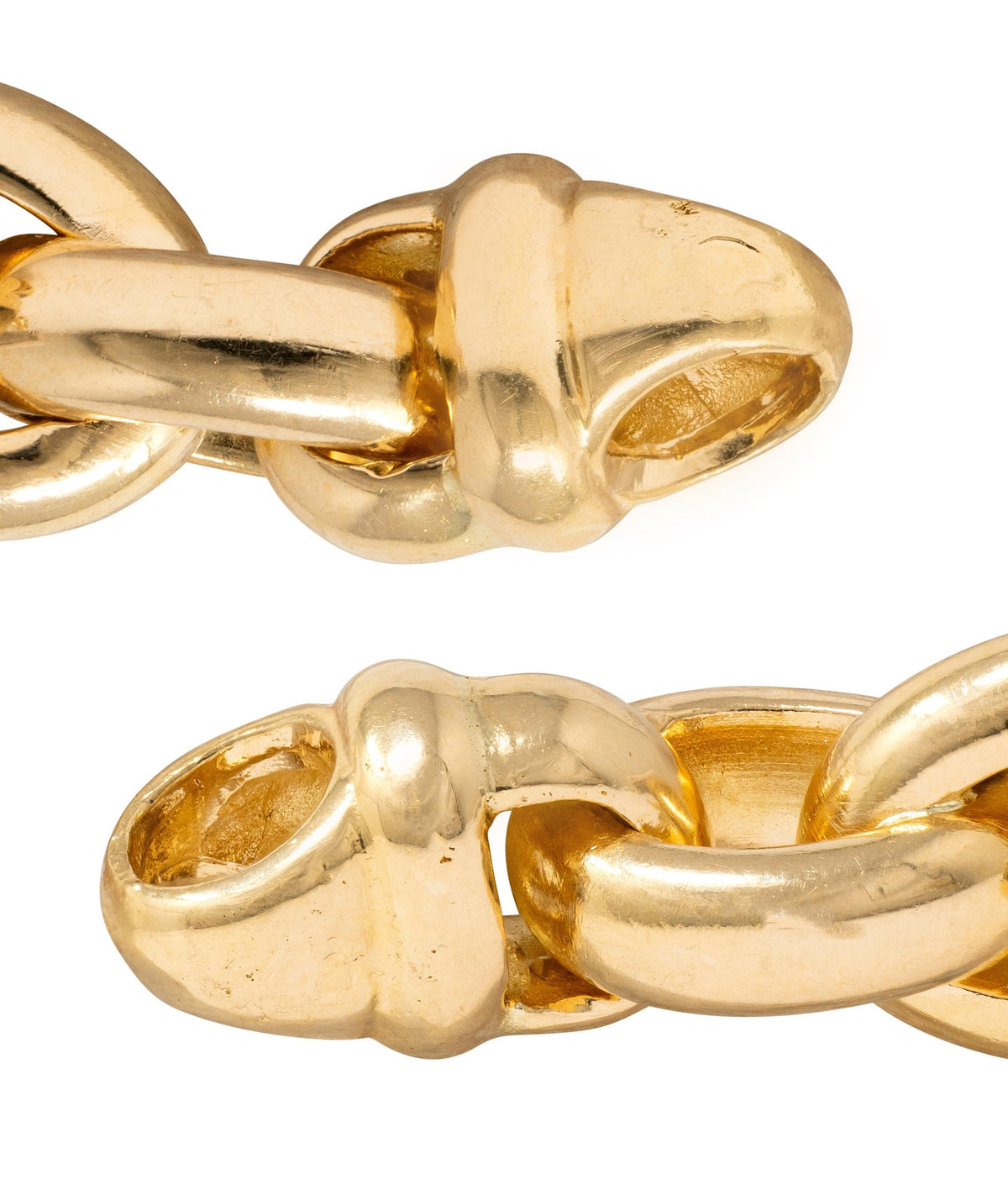 Van Cleef & Arpels French 1990's Globe Cable Link Charm Bracelet
