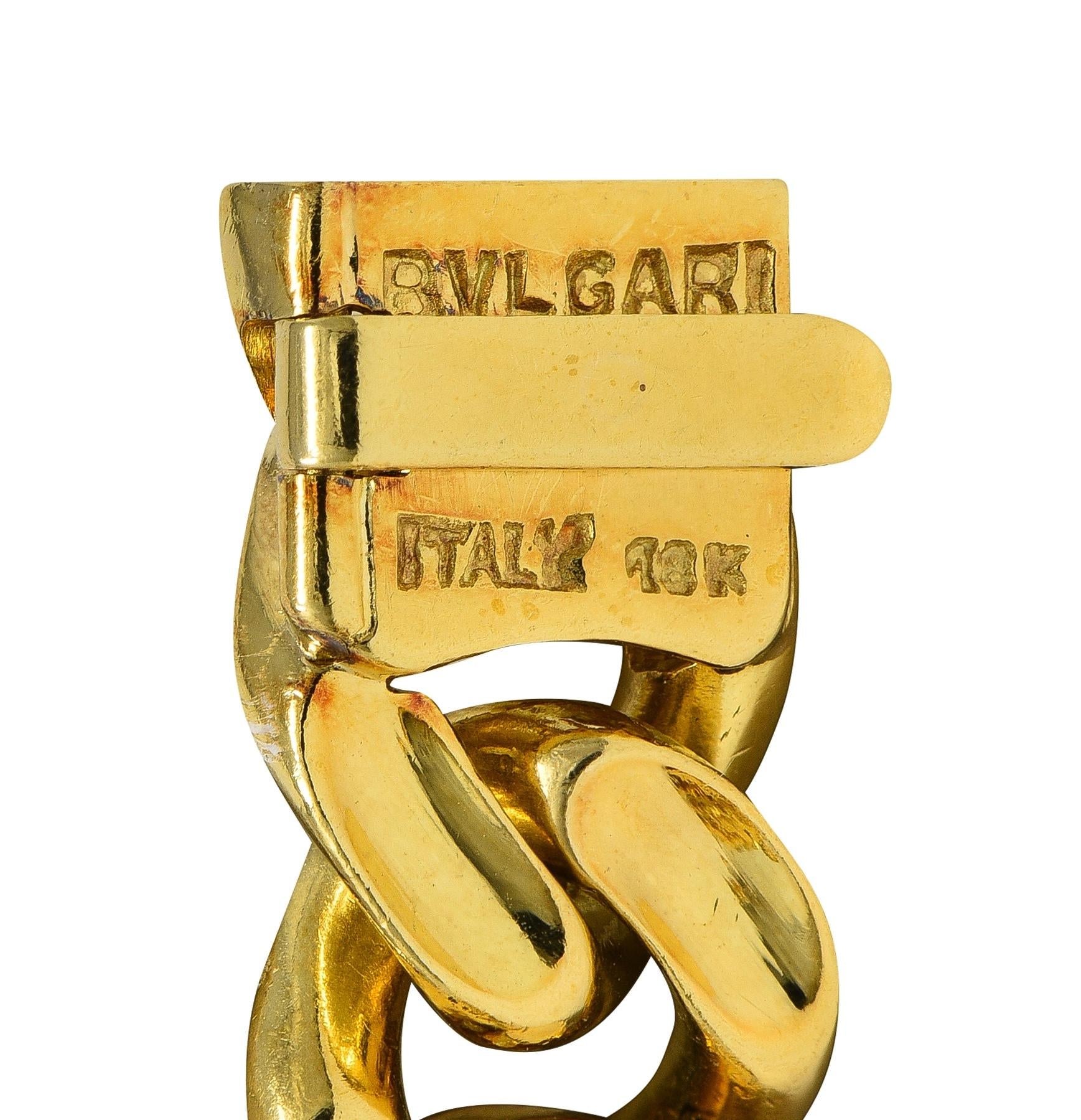 Bulgari 1980's 1803 US Coin 18K Gold Monete Lady Liberty Vintage Collar Necklace