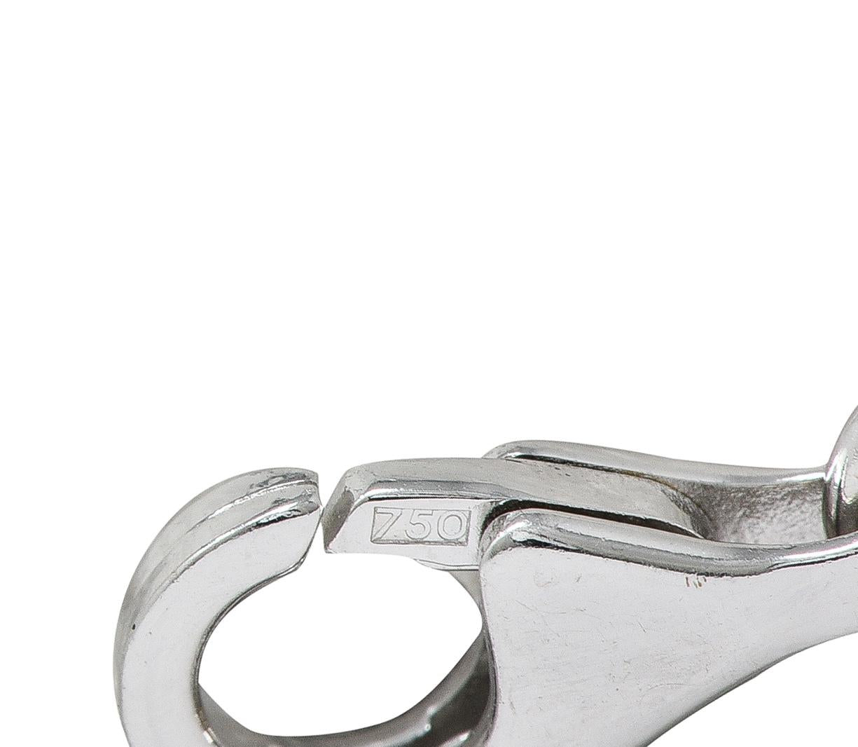 Simon G. Contemporary Diamond 18 Karat Two-Tone Gold Circle link Bracelet