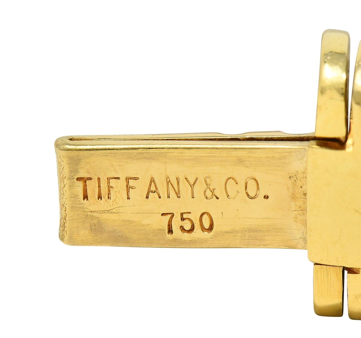 Tiffany & Co. 2000's 18 Karat Yellow Gold Vintage Somerset Woven Collar Necklace