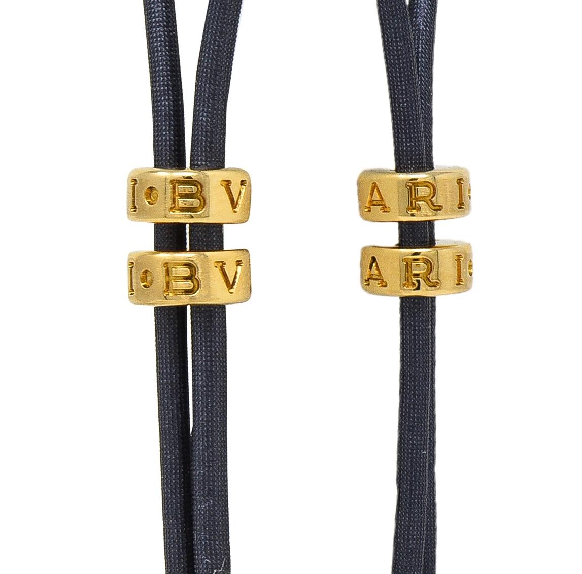 Bulgari 18K Yellow Gold Cord Sassi Mediterranean Eden Nugget Pendant Necklace