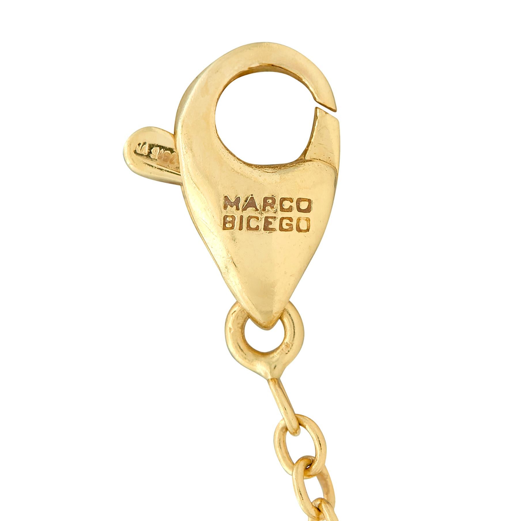 Marco Bicego Multi-Gem Pearl 18K Gold Multi-Strand Confetti Necklace