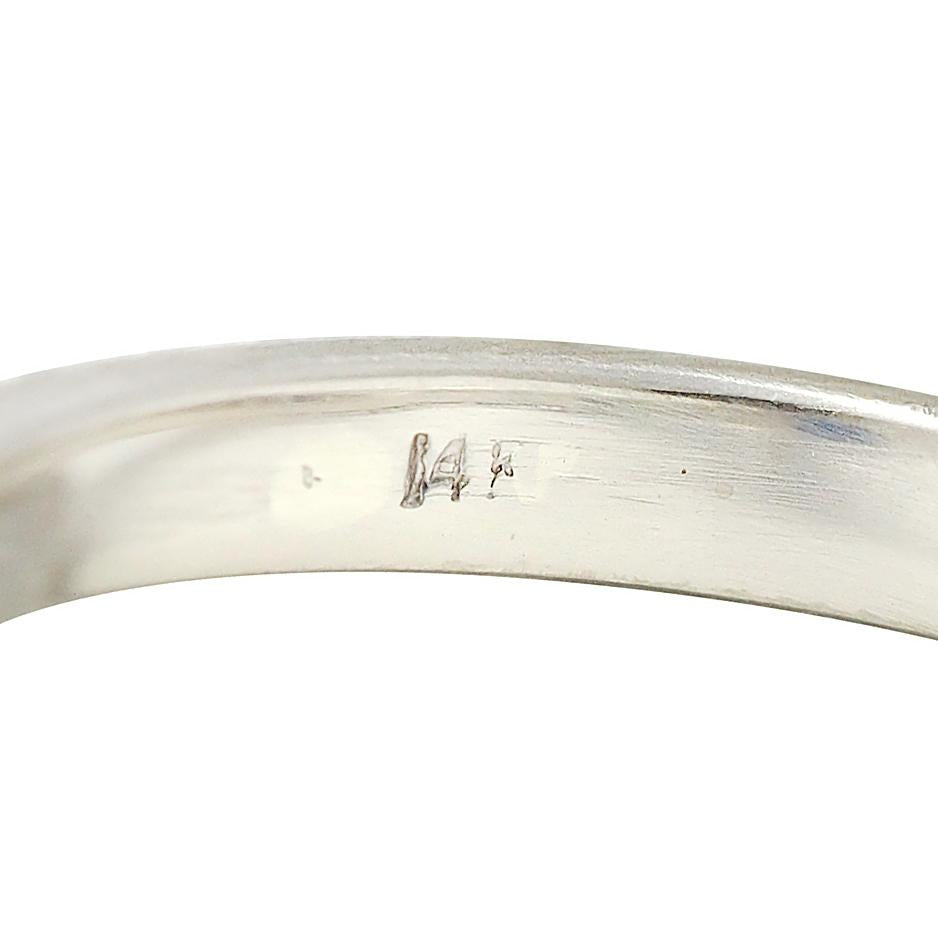 1980's 2.36 CTW Ceylon Sapphire Diamond 14K Gold Vintage Three Stone Ring GIA