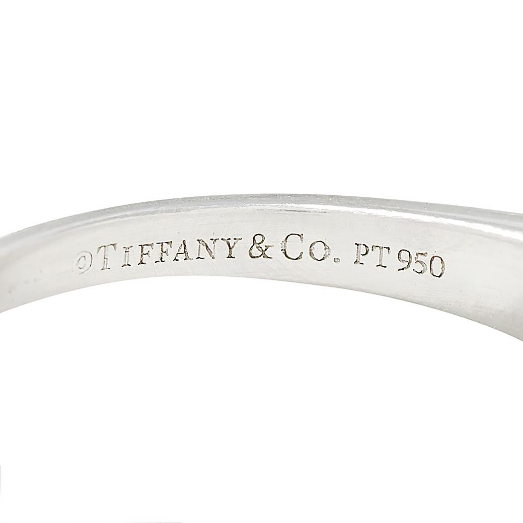 Tiffany & Co. 1.11 Carat Round Diamond Platinum Solitaire Engagement Ring GIA