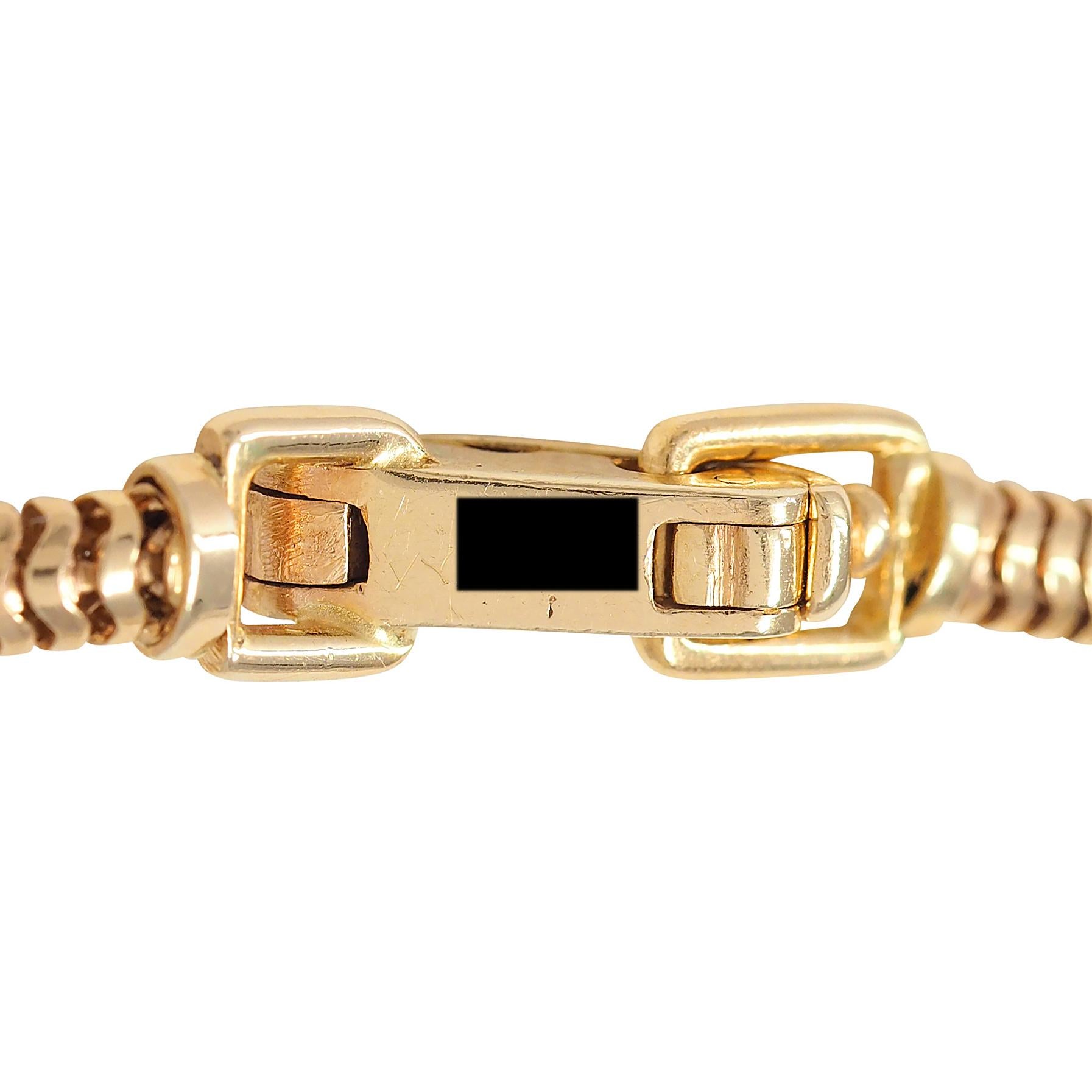 1990's Peridot 14K Gold Vintage Swagged Multi-Strand Snake Chain Necklace