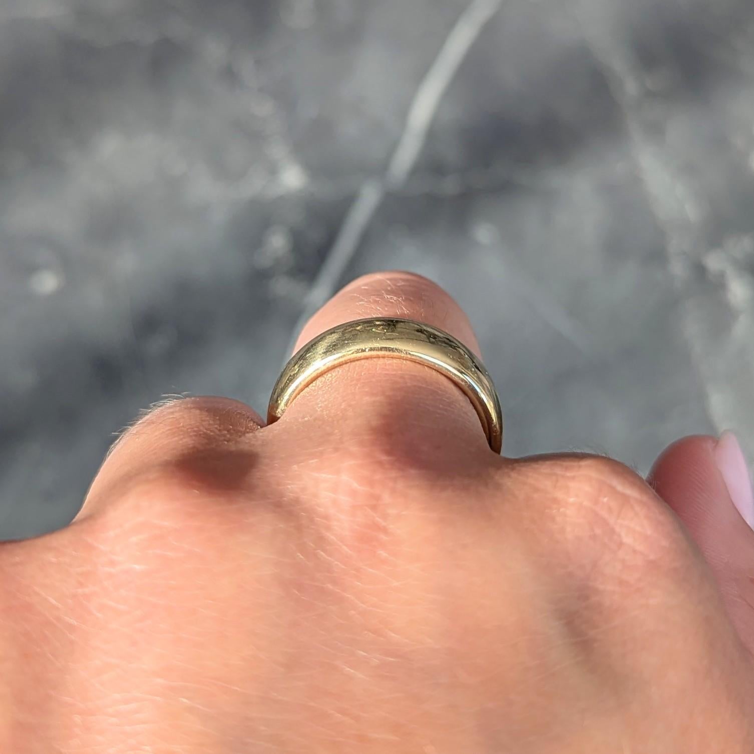 Tiffany & Co. 1999 18 Karat Yellow Gold Vintage Wedding Band Ring