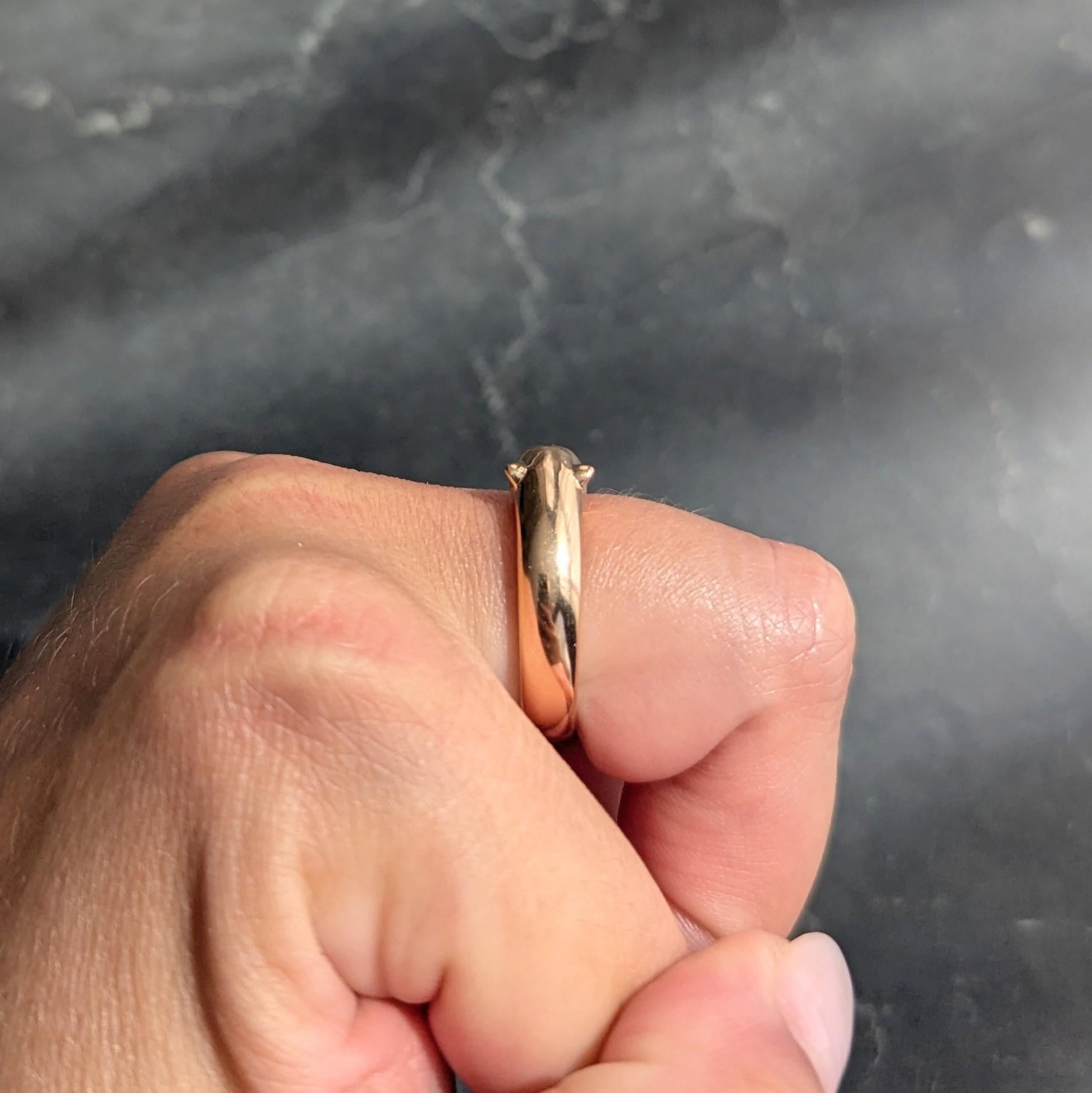 Cartier Contemporary Onyx Tsavorite 18K Gold Pantheré de Cartier Cuff Ring