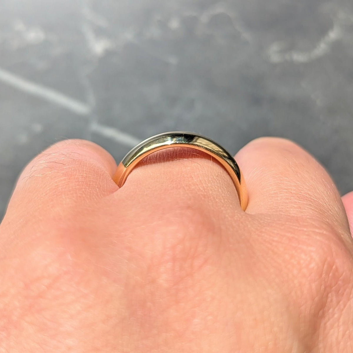 Cartier 1980's 18 Karat Yellow Gold Vintage Unisex Wedding Band Ring