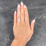 Tiffany & Co. Contemporary 2.02 CTW Diamond Platinum Harmony Engagement Ring