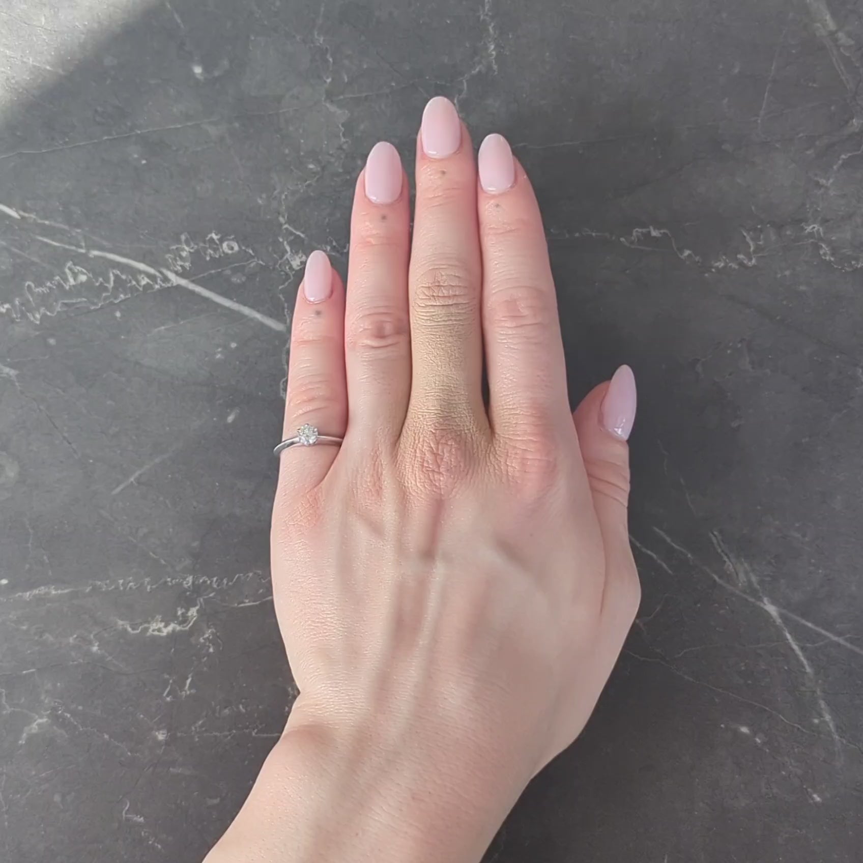 Tiffany & Co. Brilliant Diamond Platinum Contemporary Solitaire Engagement Ring