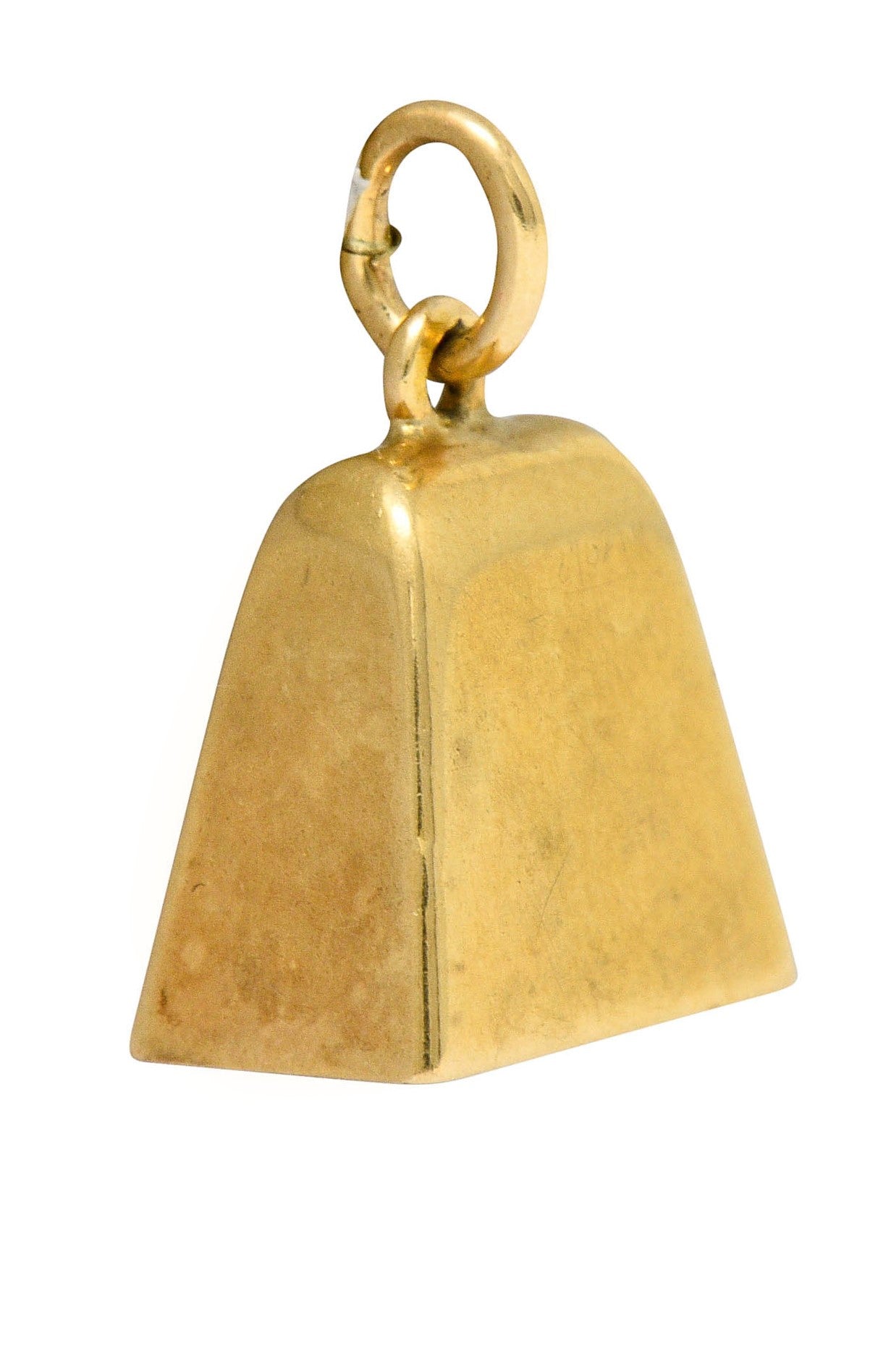 Sloan & Co. Retro 14 Karat Gold Bell Charmcharm - Wilson's Estate Jewelry