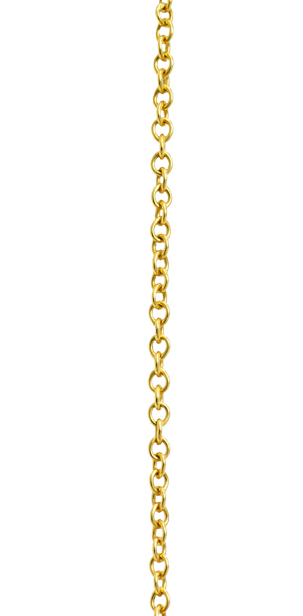 Tiffany & Co. Lapis Lazuli 18 Karat Gold Cross My Heart NecklaceNecklace - Wilson's Estate Jewelry