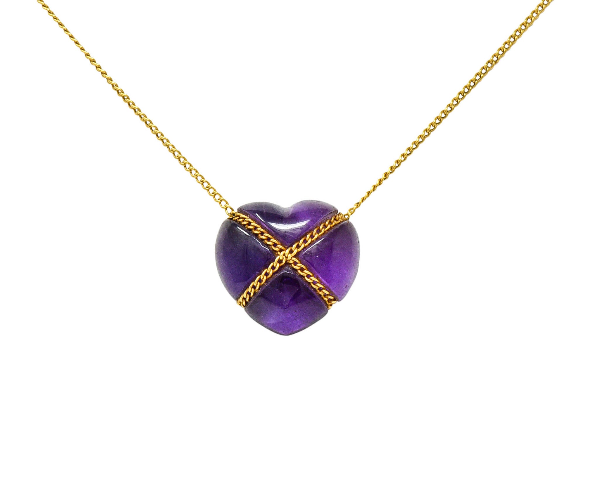 Tiffany amethyst necklace sales