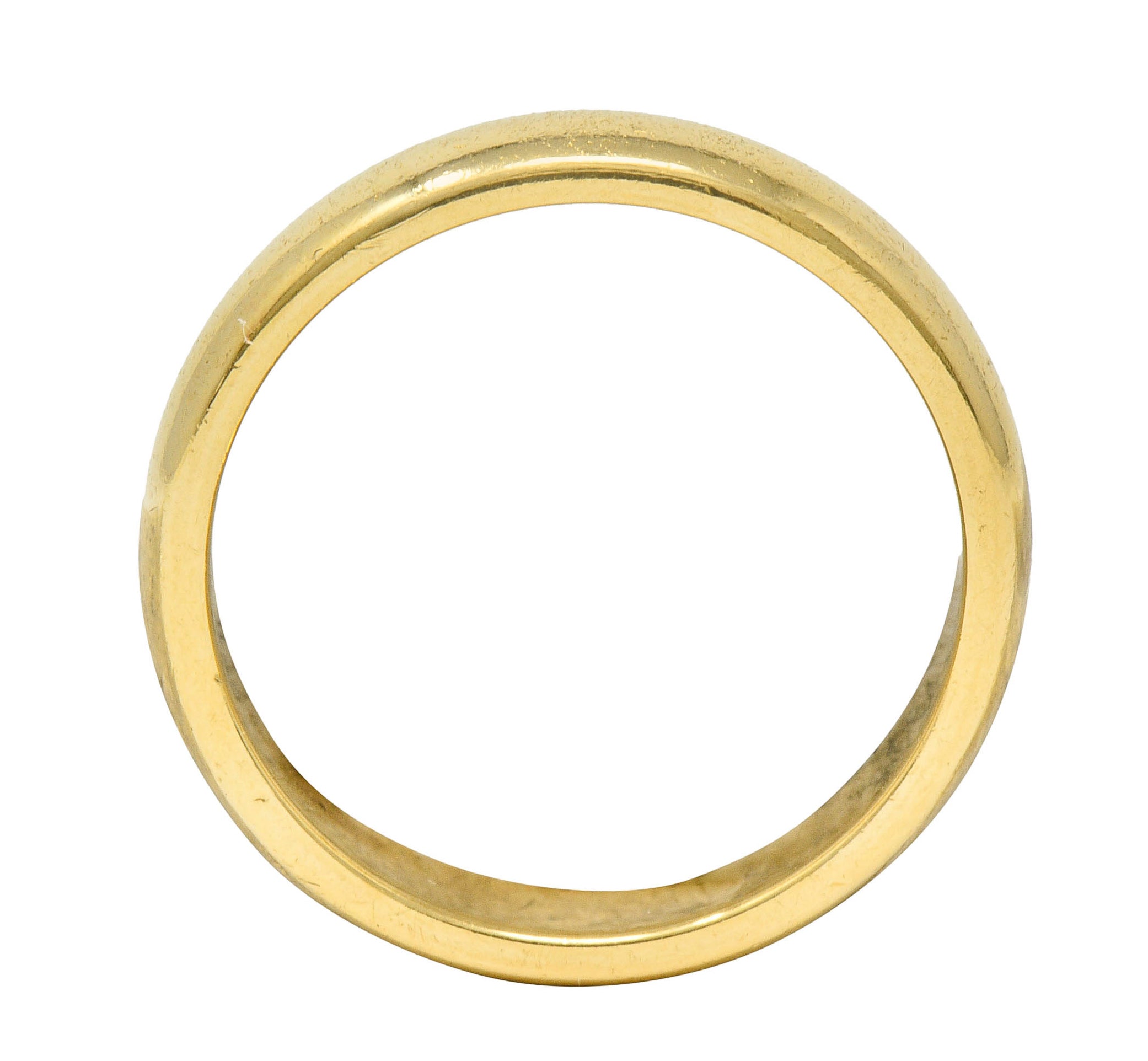 Tiffany & Co. 18 Karat Gold 4.5 MM Men's Wedding Band RingRing - Wilson's Estate Jewelry