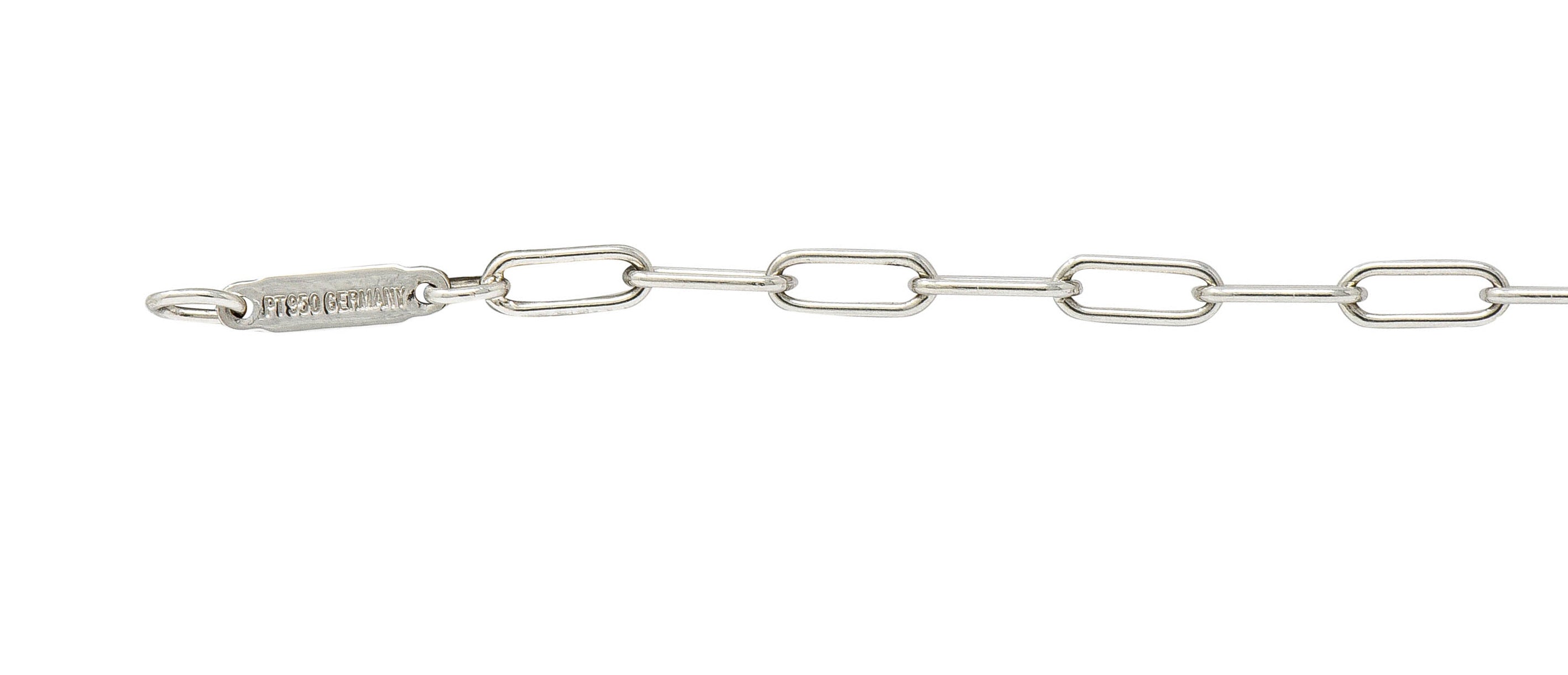 Tiffany & Co. Sapphire Amethyst Emerald Diamond Platinum Ski Charm Braceletbracelet - Wilson's Estate Jewelry