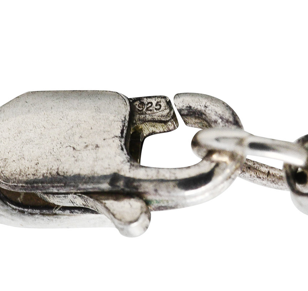 1990's Lagos Sterling Silver Rare Wonders Celestial Whistle Pendant NecklaceNecklace - Wilson's Estate Jewelry