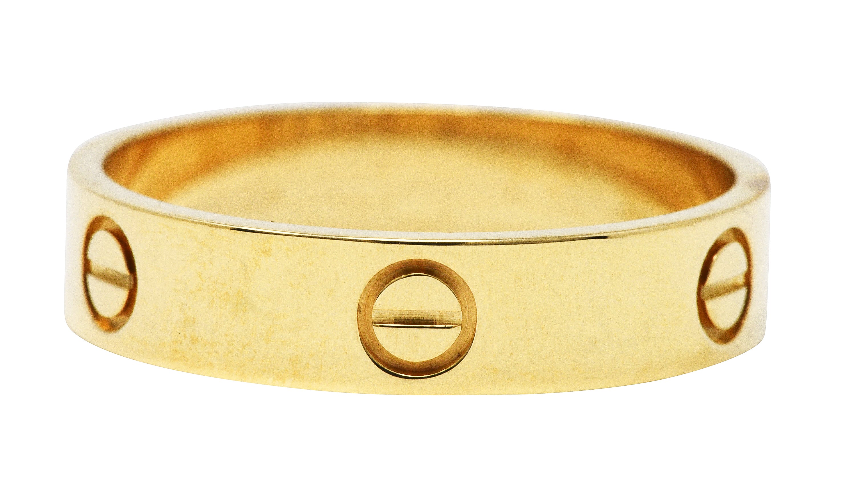 Cartier Love 18 Karat Gold Unisex Band RingRing - Wilson's Estate Jewelry
