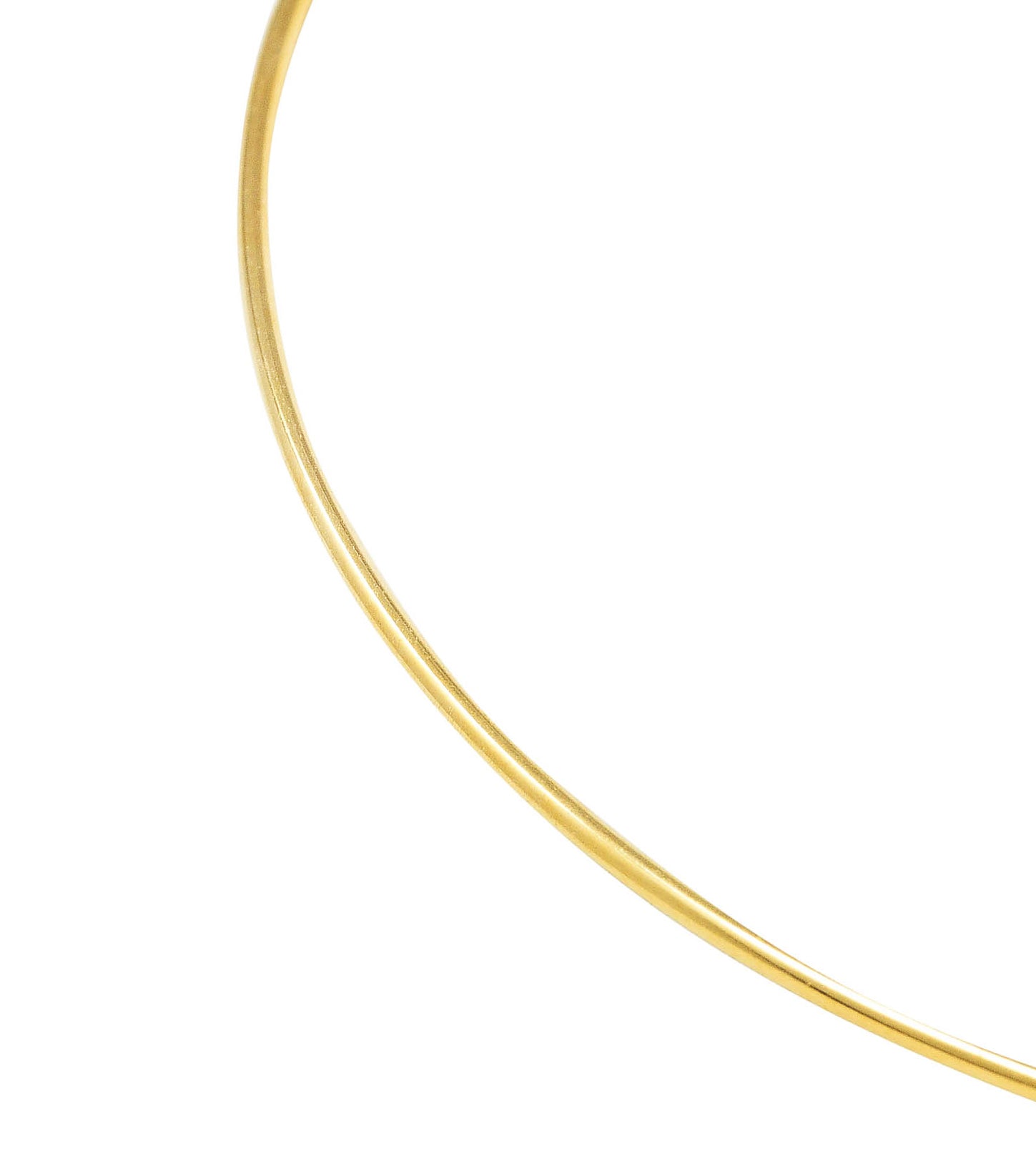 Steuben Glass 18 Karat Yellow Gold Acorn Lariat Double Drop Collar NecklaceBracelets - Wilson's Estate Jewelry