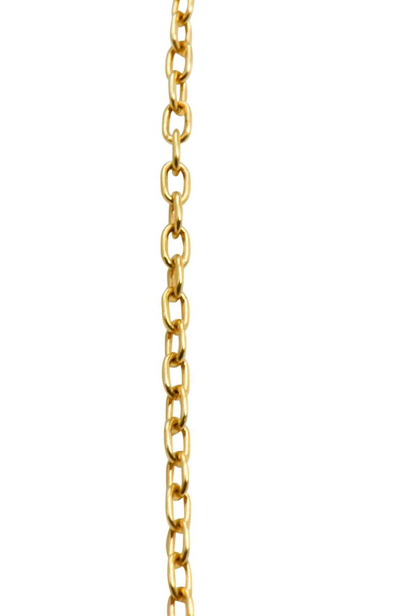 Marco Bicego Multi-Gem 18 Karat Gold Topaz Citrine Amethyst Iolite Drop Necklace - Wilson's Estate Jewelry