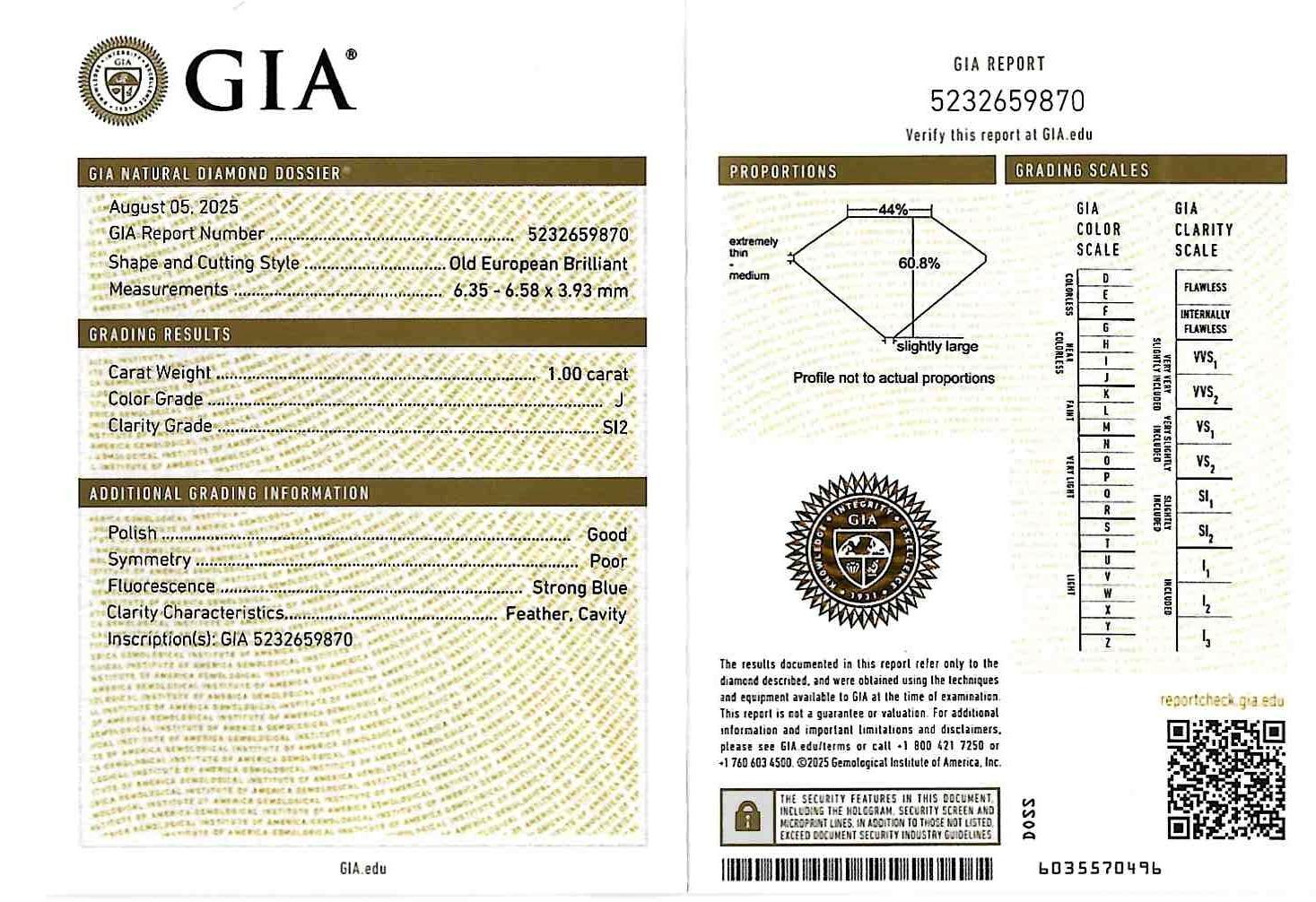 Mid-Century 1.12 CTW Old European Cut Diamond Platinum Vintage Engagement Ring