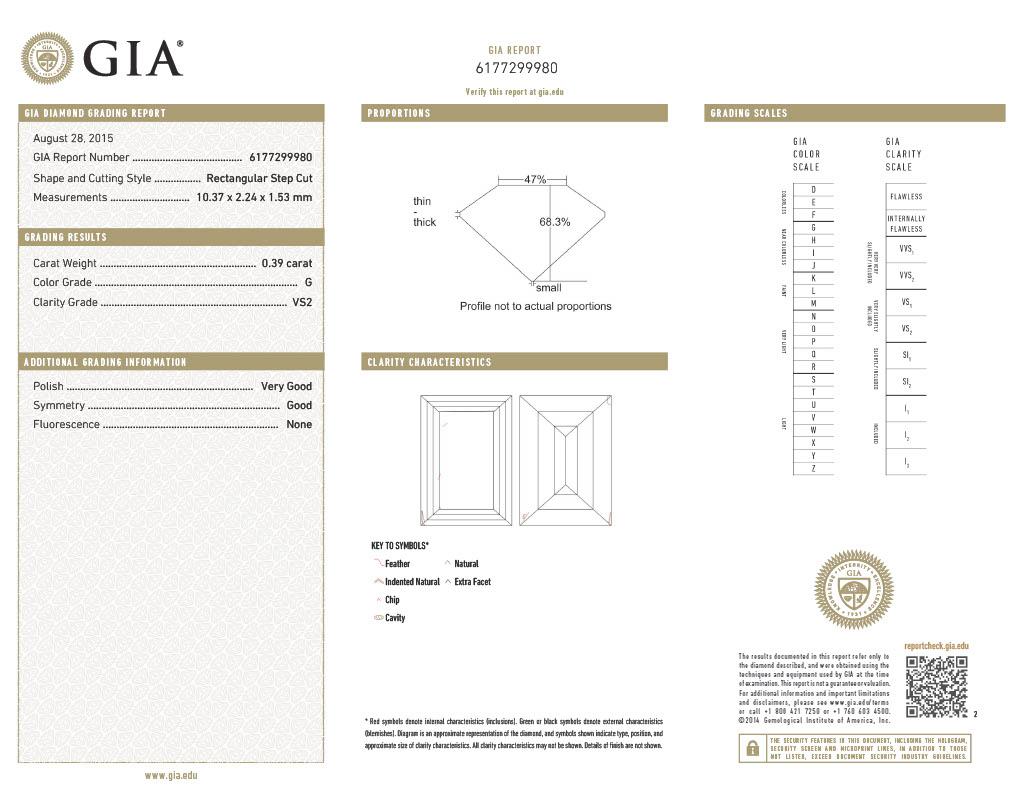 Mid-Century 4.03 CTW Diamond Platinum Vintage Three Stone Engagement Ring GIA