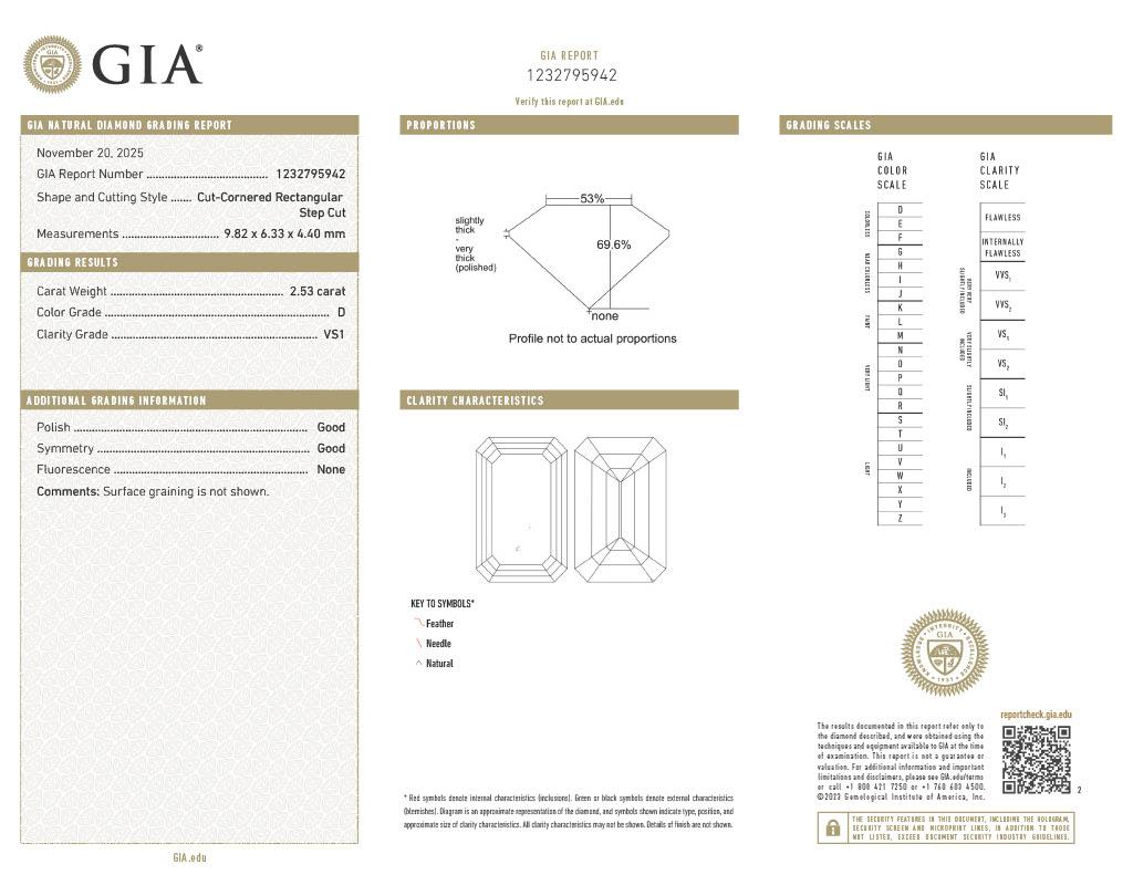 Marchak Paris 1960's 2.53 CT Diamond Platinum Vintage Wire Dome Ring GIA