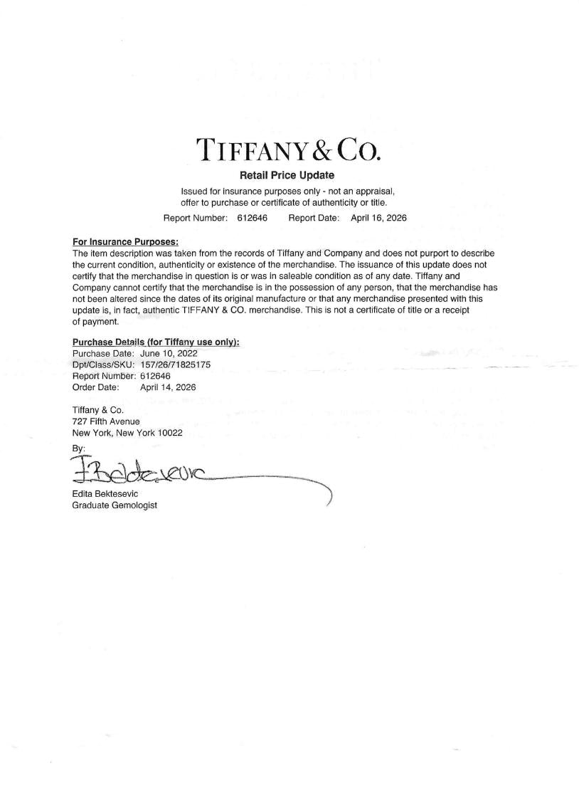 Tiffany & Co. 1.46 CTW Fancy Diamond 18K Platinum Solesete Halo Engagement Ring