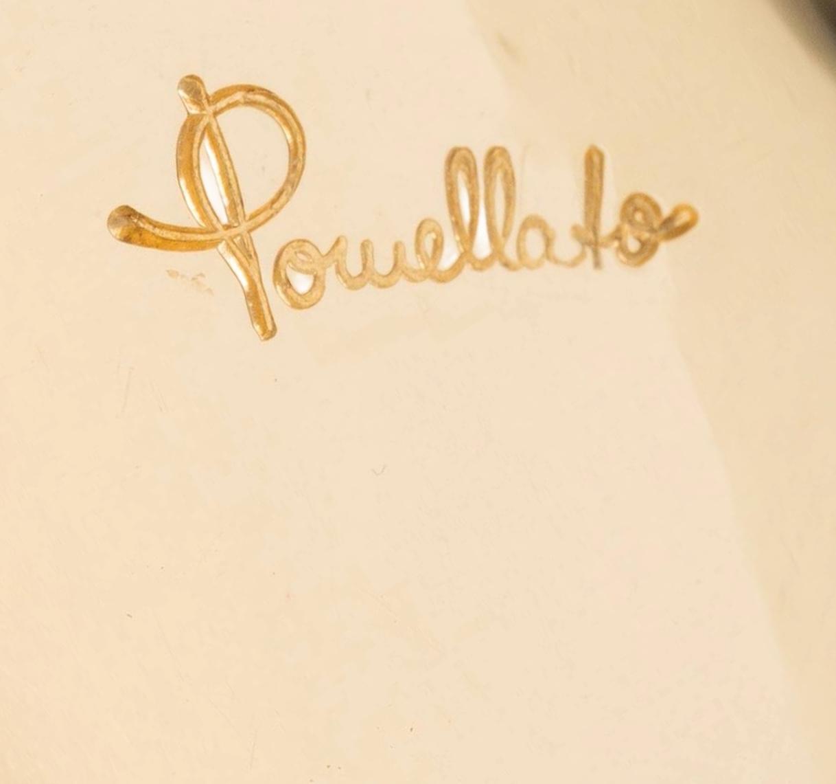 Pomellato Contemporary White Chalcedony 18K Yellow Gold Faceted Cocktail Ring