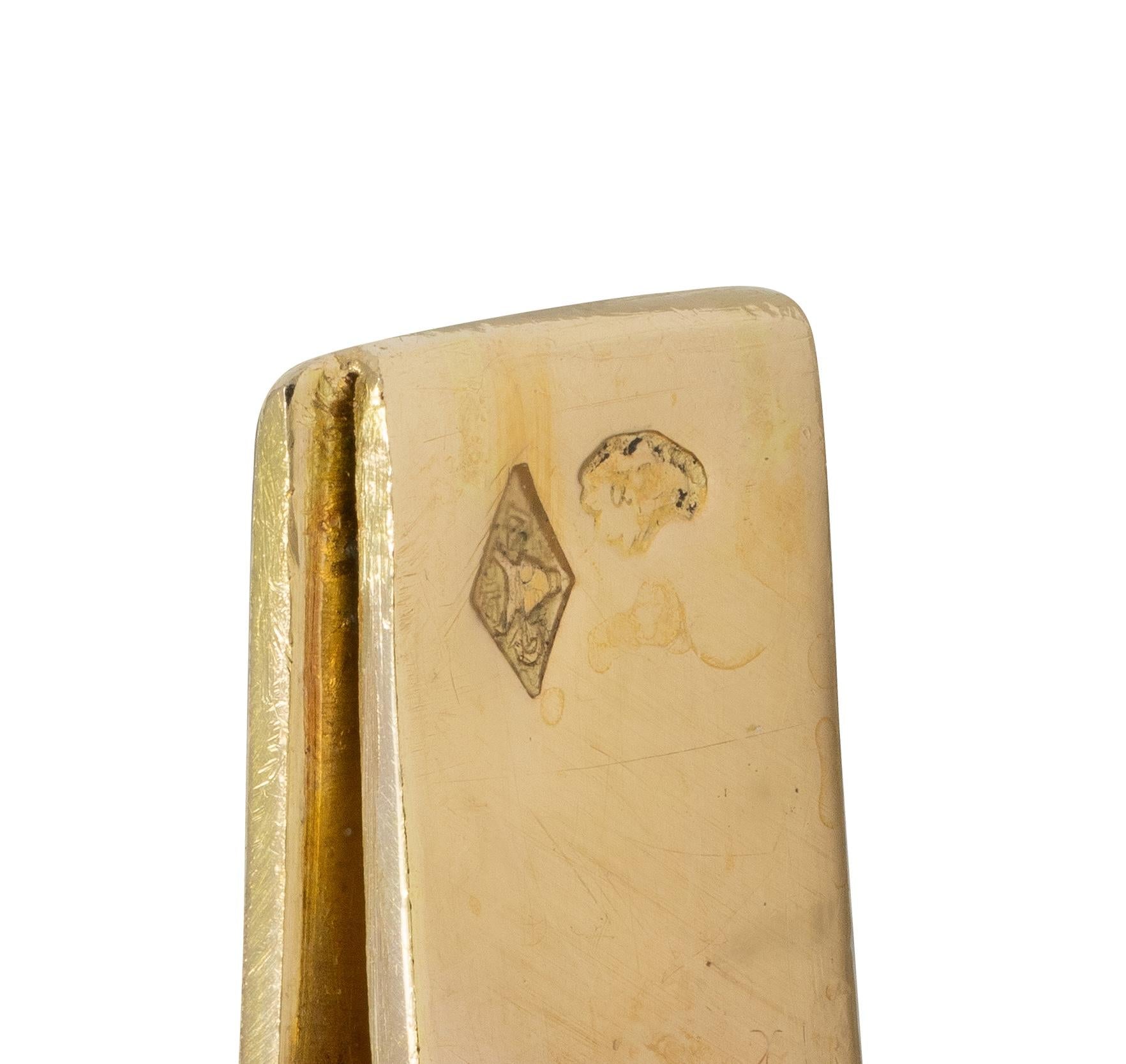 Van Cleef & Arpels French 1980 18K Yellow Gold Vintage Braided Collar Necklace