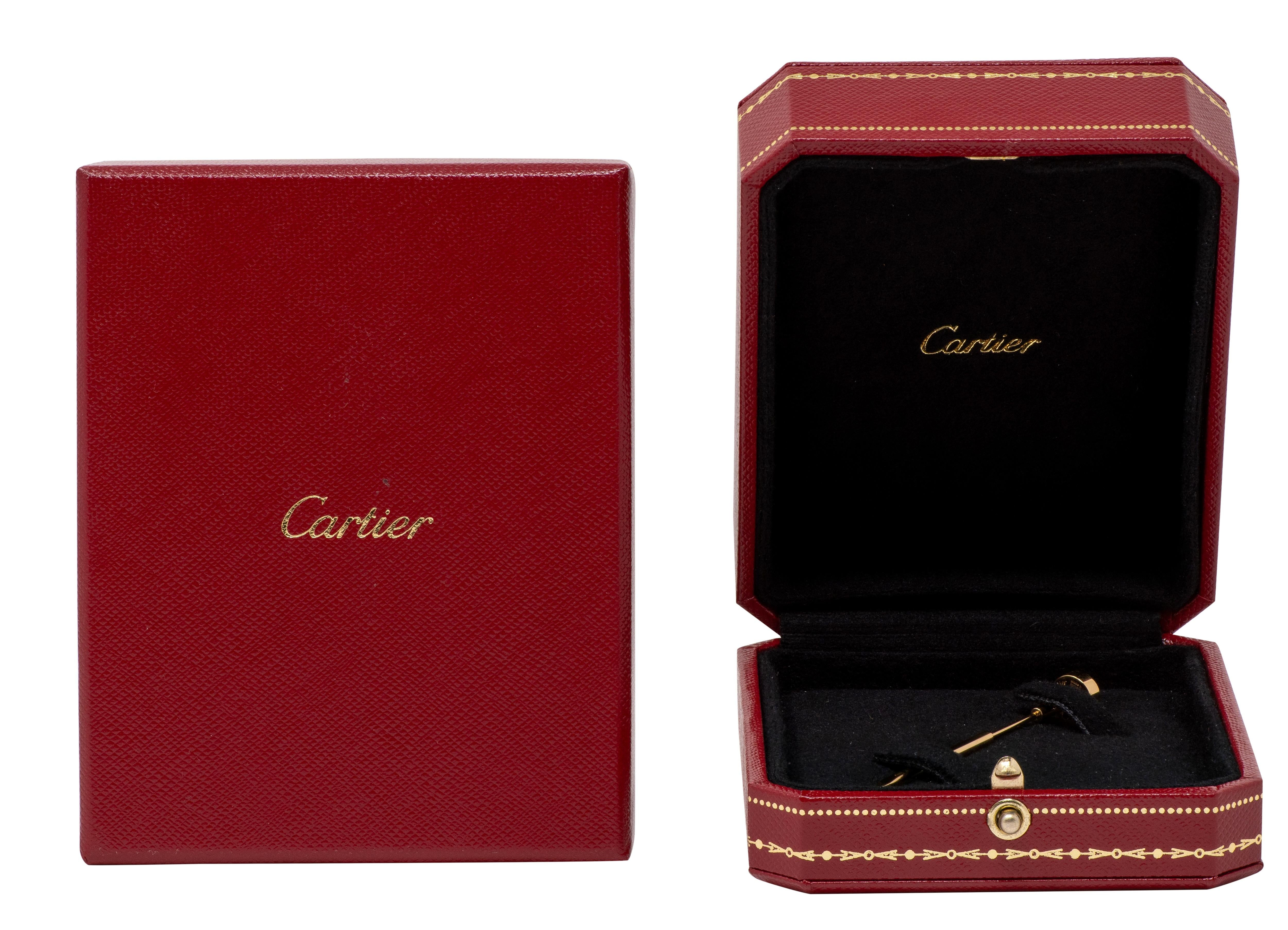 Cartier French 18 Karat Yellow Gold Juste Un Clou Unisex Jabot Brooch