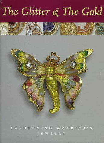 Whiteside & Blank Art Nouveau Plique-a-Jour Enamel Diamond 18 Karat Yellow Gold Fairy Antique Brooch