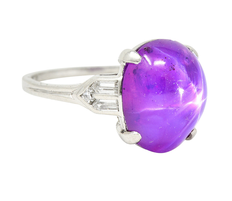 Purple Star Sapphire Ring – RockShop