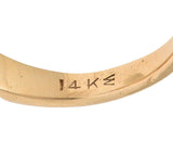 Victorian 1.12 CTW Old European Diamond 14 Karat Gold Antique Engagement Ring