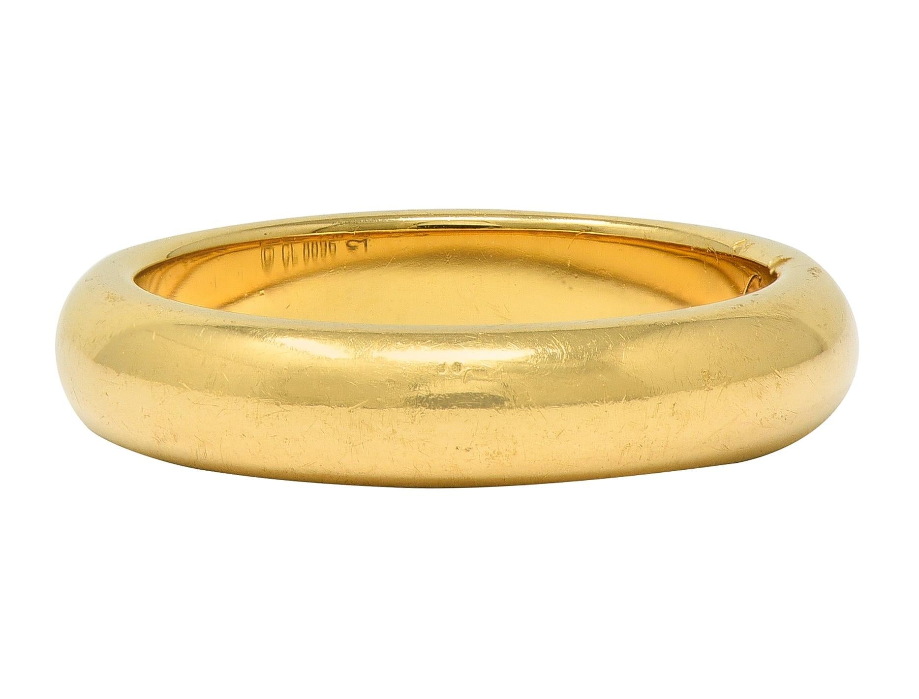Cartier 2000's 18 Karat Yellow Gold Wedding Band Ring