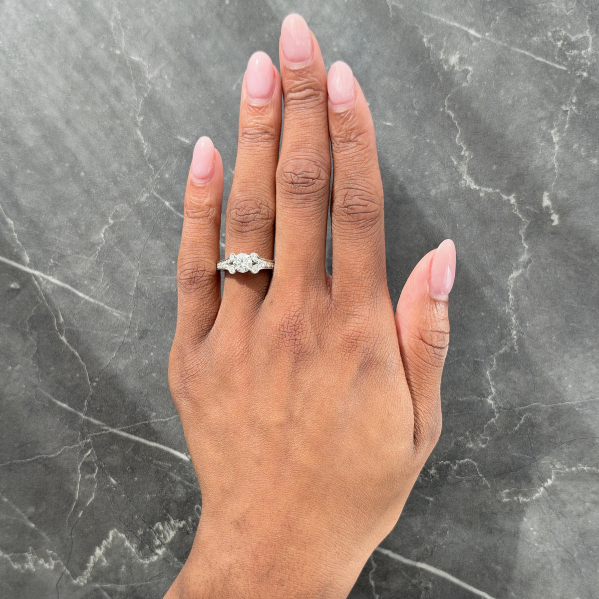 Cartier French 2012 1.25 CTW Diamond Platinum Engagement Ring GIA