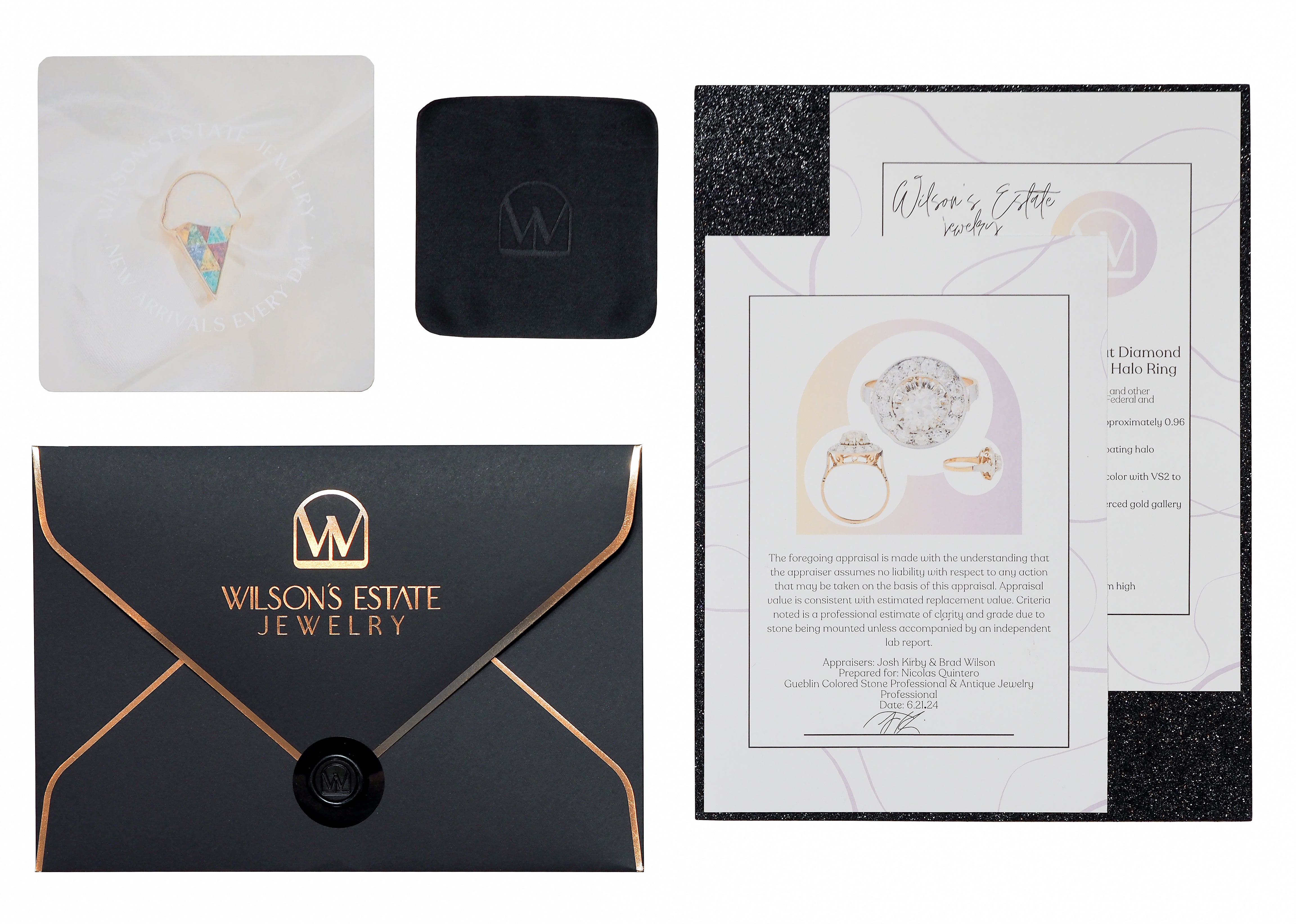 In-Depth Appraisal & Presentation Wilson's Estate Jewelry