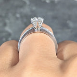 Tiffany & Co. Contemporary 1.33 CTW Diamond Platinum Engagement Ring Wilson's Estate Jewelry