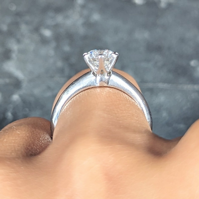 Tiffany & Co. .25 Carat Solitaire Diamond Ring - GIA E VVS2