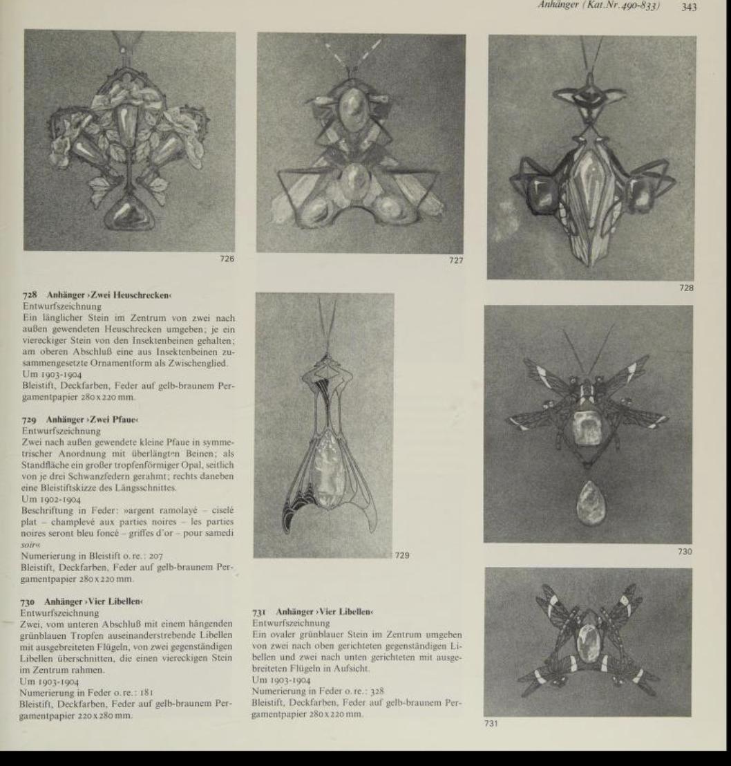 Rene Lalique 1903 Aquamarine Enamel 18K Gold Antique Four Dragonflies Necklace