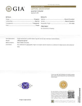 Contemporary 4.75 CTW No Heat Lavender Ceylon Sapphire Diamond Platinum Ring GIA Wilson's Estate Jewelry
