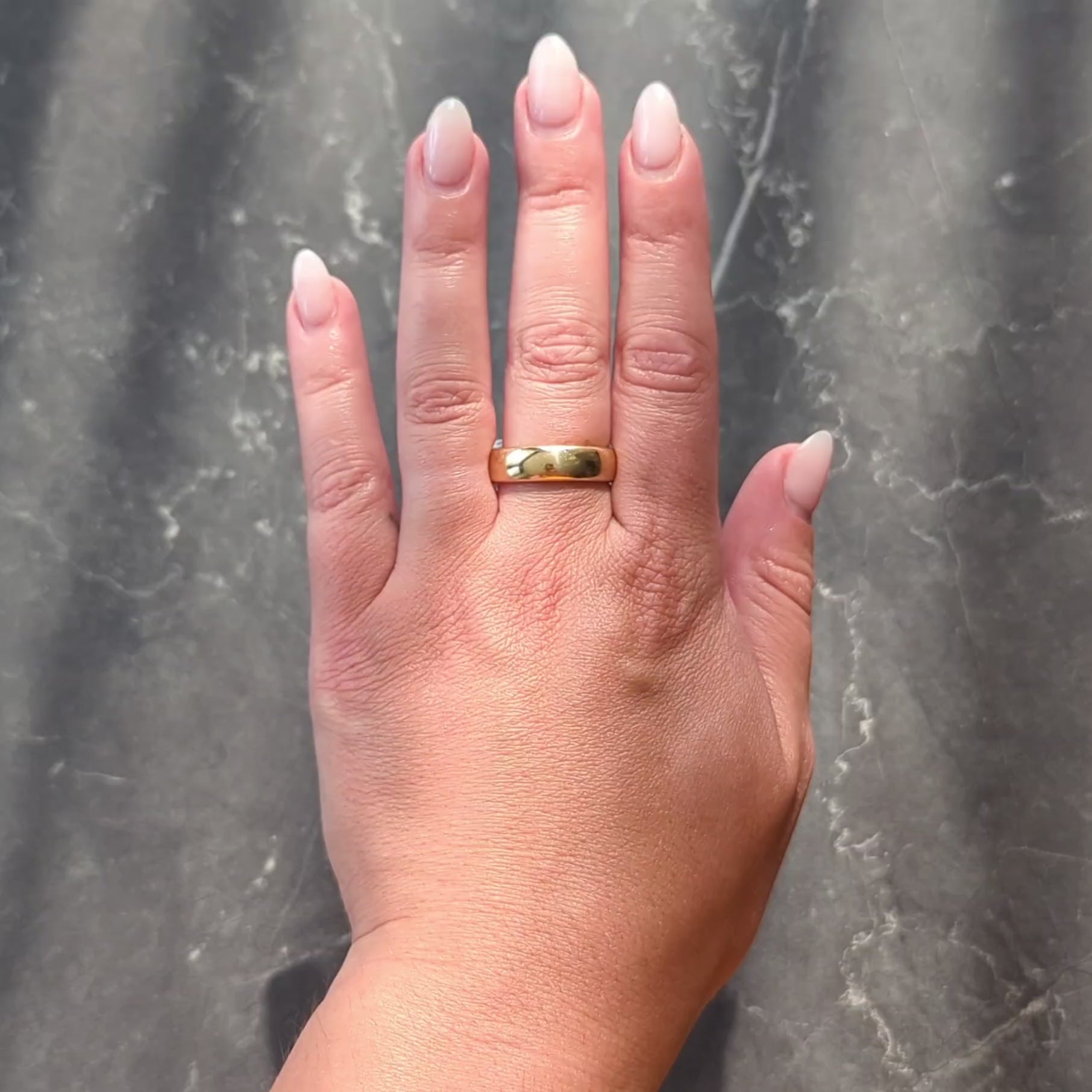 Tiffany & Co. 1999 18 Karat Yellow Gold Vintage Forever Men's Wedding Band Ring