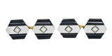 1920's Art Deco Diamond Onyx Platinum 18 Karat Gold Men's Cufflinks - Wilson's Estate Jewelry
