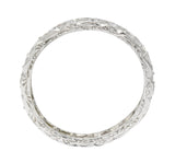 1930's Art Deco 0.40 CTW Diamond Platinum Eternity Band Ring - Wilson's Estate Jewelry